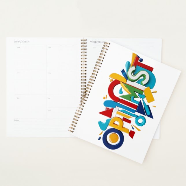 2026 planner Optimist Gift (Display)