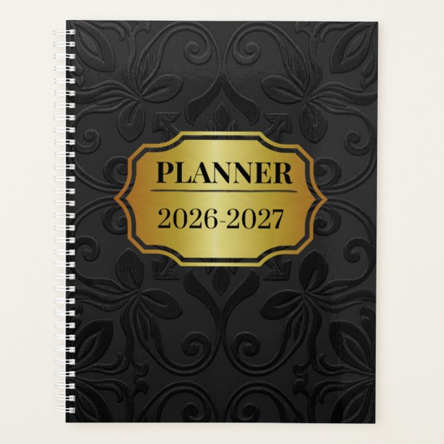 2026 Planner, Weekly and Monthly Calendar Planner  (Front)