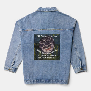 2026 Political Patriotic Trump Republican Party Denim Jacket