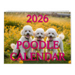 2026 POODLE CALENDAR