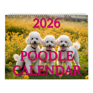 2026 POODLE CALENDAR