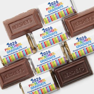 2026 Preschool Graduation Custom Graduate Hershey's Miniatures