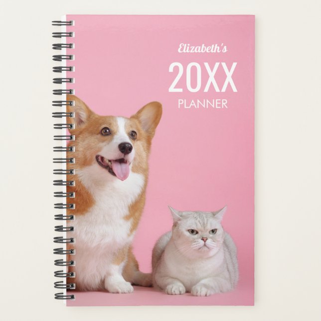 2026 Professional Pet Groomers Appointment Planner (Front)