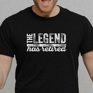 2026 Retirement Outfit for Men Legend Has Retired T-Shirt