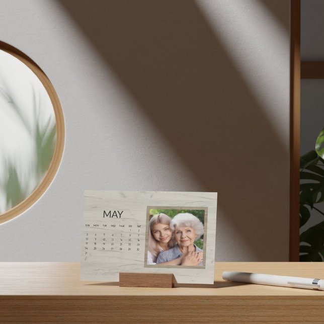 2026 Rustic Family Easel Calendar May Holder (Creator Uploaded)