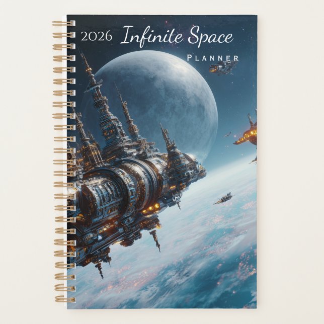 2026 Sci Fi Design Planner (Front)