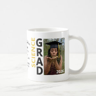 2026 SCIENCE Graduate Photo Grad Souvenir Coffee Mug