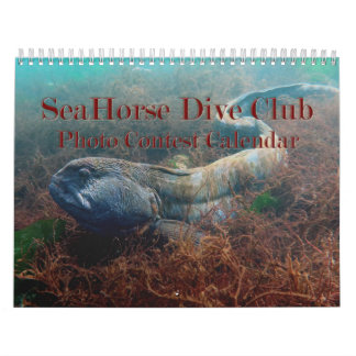 2026 SeaHorse Dive Club Photo Contest Calendar