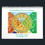 2026 Seasonal Monthly Calendar<br><div class="desc">This is my yearly Intuitive Art Calendar. I painted the original with matte acrylic paint on 24'x18' mixed media paper. The ideas started percolating in the early fall of 2025 and finally came to fruition as 2025 went out and 2026 entered.</div>
