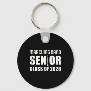 2026 Senior Clarinet Player Cl Of 2026 Marching Ba Keychain