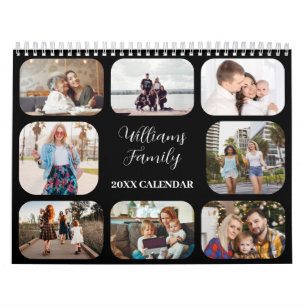 2026 Simple Modern Custom 21 Photos Family Calendar