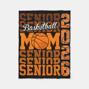 2026 Sketll Senior Mom Graduation Matching Family Fleece Blanket