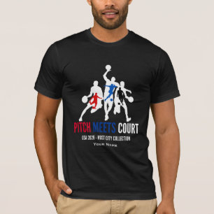 2026 Sports Championship Basketball Soccer Tee