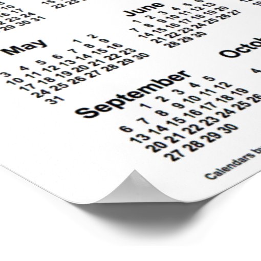 2026 Sunflower Calendar by Janz Poster Zazzle