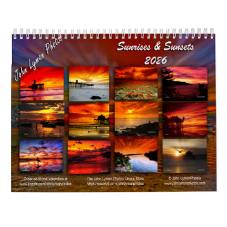 2026 Sunrise & Sunsets Calendar