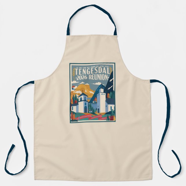 2026 Tengesdal Family Reunion Apron (Front)