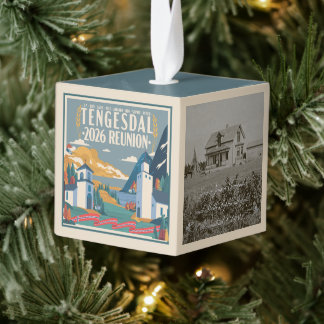 2026 Tengesdal Family Reunion Cube Ornament