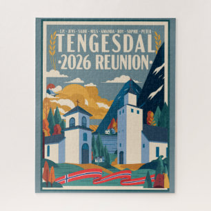 2026 Tengesdal Family Reunion Jigsaw Puzzle