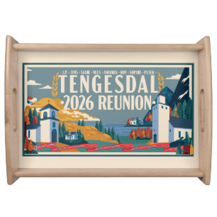 2026 Tengesdal Family Reunion Serving Tray