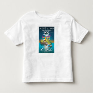 2026 total eclipse in Iceland - t-shirt