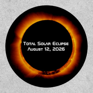 2026 Total Solar Eclipse Patch