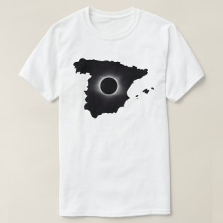 2026 Total Solar Eclipse Spain Country T-Shirt