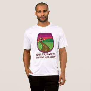 2026 Tripawds Marathon Performance T-Shirt