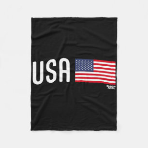 2026 Usa Soccer Fan World Cup _1 Fleece Blanket