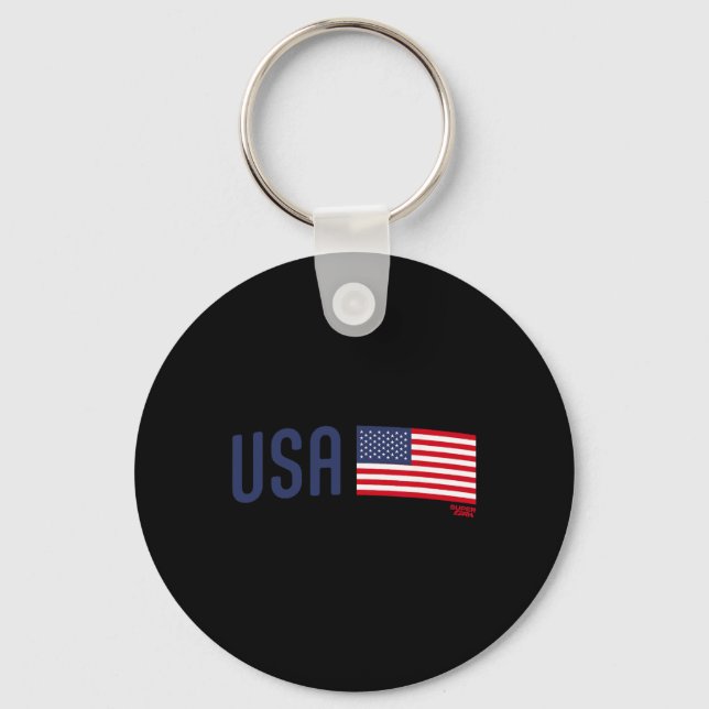 2026 Usa Soccer Fan World Cup _2  Keychain (Front)