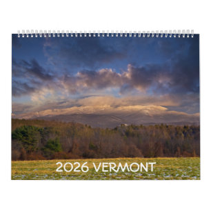 2026 Vermont Calendar