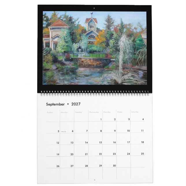 2026 Views of Huntsville Calendar (Sep 2027)