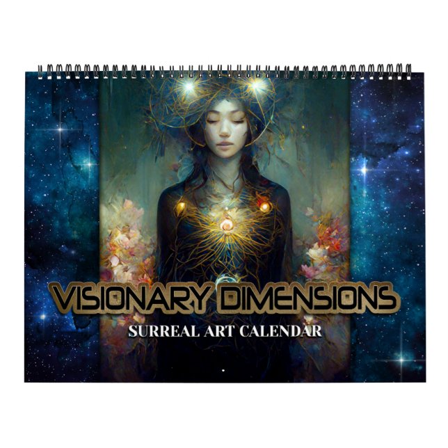 2026 Visionary Dimensions Surreal Art Calendar (Cover)
