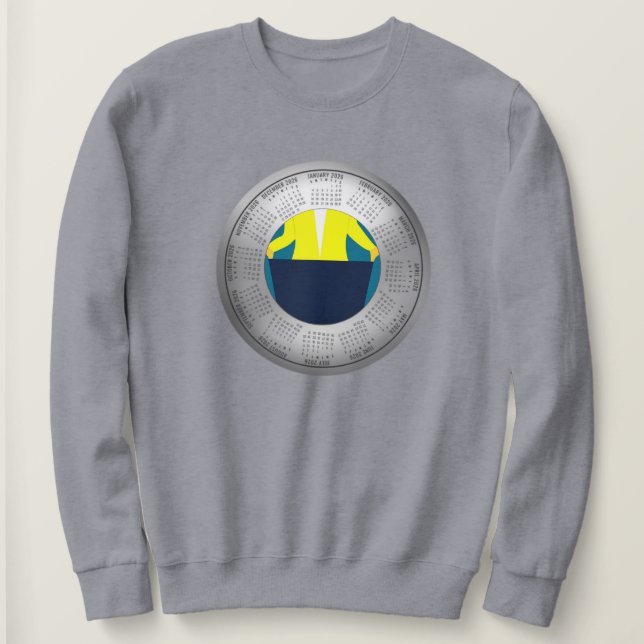 2026 Weight Loss Calendar Sweatshirt (Design Front)