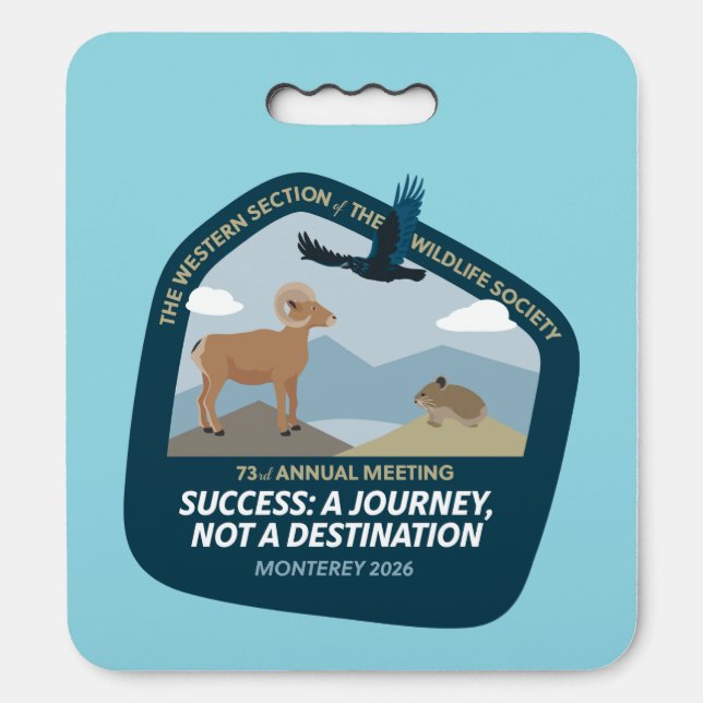 2026 Western Section Annual Meeting Seat Cushion (Front Vertical)