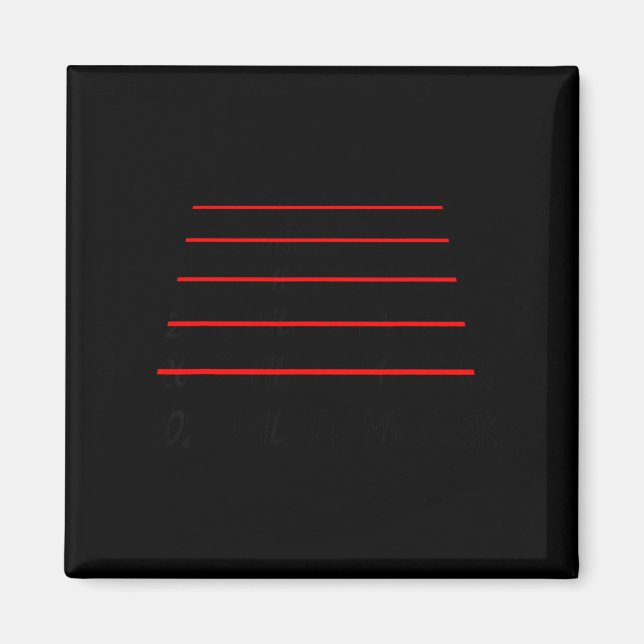 2026 Will Be My Year Funny New Years Eve Resolutio Magnet (Front)