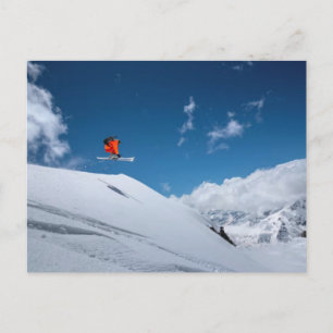 2026 Winter Olympics Womens Snowboarding Halfpipe Holiday Postcard