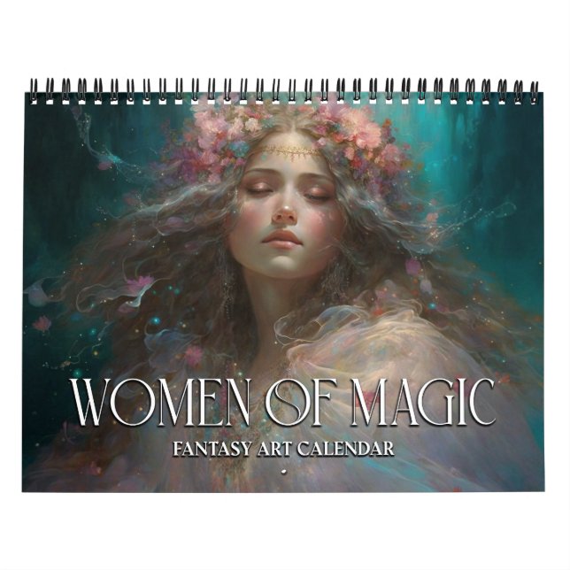 2026 Women Of Magic 3 Fantasy Art Calendar (Cover)