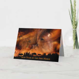 2026 Year of the Fire Horse - Firestorm Card