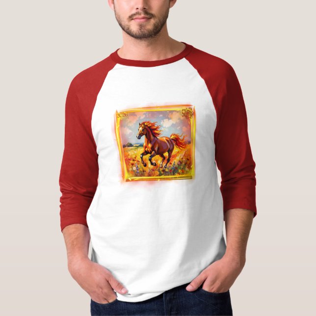2026 Year of the Fire Horse - T-Shirt (Front)