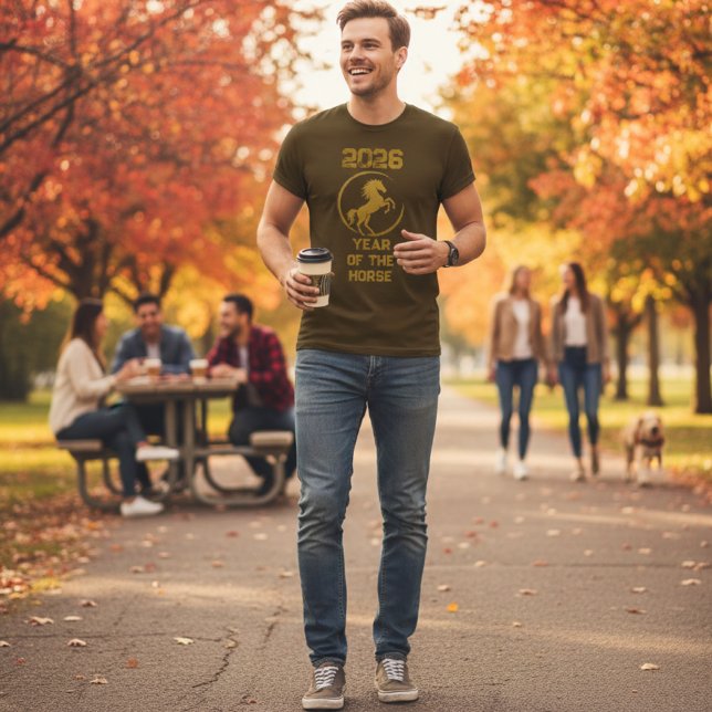 2026 Year of the Horse Chinese Zodiac T-Shirt (Creator Uploaded)