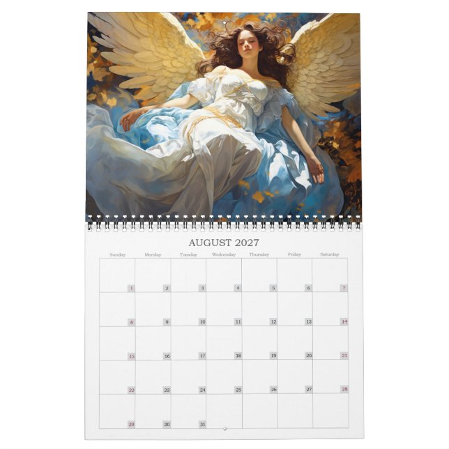 2027 Angels Calendar | Zazzle