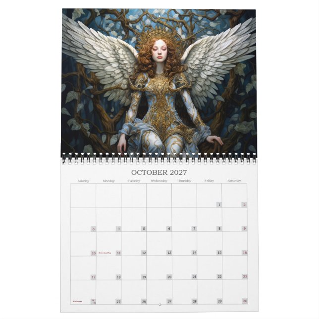 2027 Angels Calendar | Zazzle