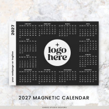 2027 Business Branded Custom Color Calendar