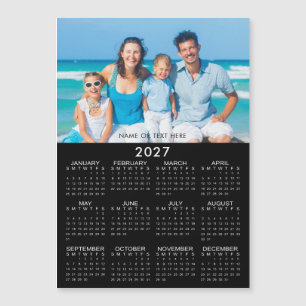 2027 Calendar Photo Custom Magnetic