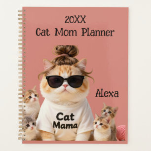 2027 Cat Mom Pet Lovers Photo Planner