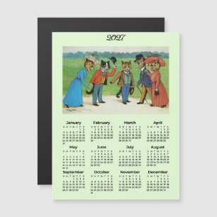 2027 Cats of Louis Wain Magnet Calendar