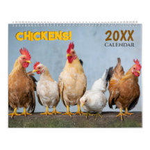 2027 Chickens Poultry Animal Wall 