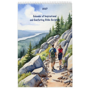 2027 Christian Bible Verses Inspirational Calendar