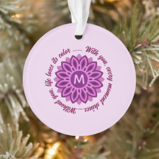 2027 COLORFULL MODERN GIFT DAUGHTER SISTER MOM ORNAMENT