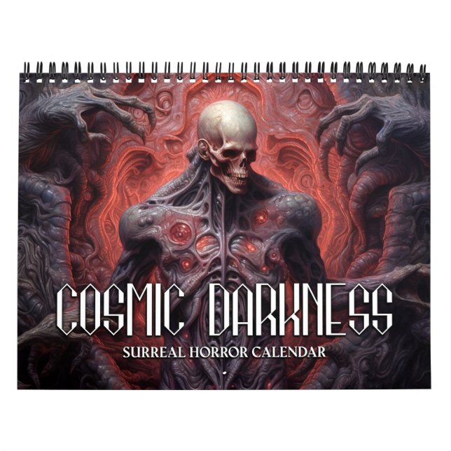 2027 Cosmic Darkness 2 Surreal Horror Calendar (Cover)